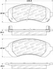 StopTech Street Brake Pads - 308.08440