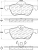 StopTech Street Touring 02-06 Mini Front Brake Pads - 308.09390