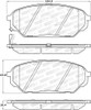 StopTech Street Brake Pads - Front - 308.13010