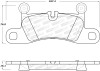 StopTech 11-17 Volkswagen Touareg Street Performance Rear Brake Pads - 308.14530