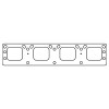 Cometic Chrysler Gen-2 Hemi .030in MLS Exhaust Manifold Gasket Set - C5903-030