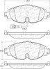 StopTech Street Brake Pads - Front - 308.17600