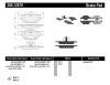 StopTech Performance Brake Pads - 309.12670
