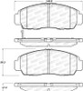 StopTech Performance 11-14 Acura TSX Front Brake Pads - 309.15060