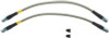 StopTech 01-05 Audi Allroad Quattro Stainless Steel Front Brake Lines - 950.33003