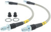 StopTech 03-09 Mercedes E55/E63 / 03-10 E320/E350 Coupe / 03-09 E500/E550 Rear SS Brake Line Kit - 950.35502