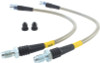 StopTech 08-12 Mercedes C350 / 03-12 Mercedes SL550 Stainless Steel Rear Brake Lines - 950.35504