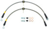 StopTech 04-08 Acura TSX / 03-07 Honda Accord Front SS Brake Lines - 950.40005
