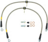 StopTech 02-05 Honda Civic Stainless Steel Front Brake Line Kit - 950.40009