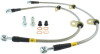 StopTech 90-93 Acura Integra / 90-91 Honda CRX Si Rear Disc Rear SS Brake Lines - 950.40504