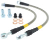 StopTech 89-98 Nissan 240SX (OE Upgrade) Stainless Steel Rear Brake Lines - 950.42507