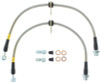 StopTech 08-10 Toyota Land Cruiser Front Stainless Steel Brake Line Kit - 950.44025