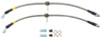 StopTech 00-05 Toyota MR2 Spyder Rear Stainless Steel Brake Lines - 950.44508