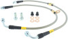 StopTech Stainless Steel Front Brake lines for Mazda RX8 - 950.45005