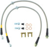 StopTech 02-07 WRX Stainless Steel Rear Brake Lines - 950.47501
