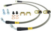 StopTech 08-09 WRX Stainless Steel Rear Brake Lines - 950.47507