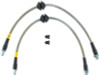 StopTech 07-09 Mazdaspeed3 / 04-07 Mazda 3 Stainless Steel Rear Brake Lines - 950.61504