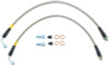 StopTech 14-17 Chevrolet Corvette Stainless Steel Front Brake Lines - 950.62020