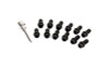 Cometic Header Bolts 3/8 - 16 3/4in Grade 5 Black Oxide Finish With Hex and Socket Head - CF1009