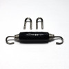 Ticon Industries Black Silicone Titanium Spring Tab and Spring Kit (2 Tabs/1 Spring) - Single Kit - 108-00211-1101