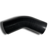Ticon Industries 4-Ply Black 3.0in 45 Degree Silicone Coupler - 131-07604-1401