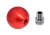 Torque Solution Billet Shift Knob (Red) Vokswagen/Audi Manual Transmission - TS-BSK-VWMR