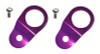 Torque Solution Radiator Mount Combo with Inserts (Purple) : Mitsubishi Evolution 7/8/9 - TS-EV-013IC