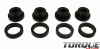 Torque Solution Drive Shaft Carrier Bearing Support Bushings: Mitsubishi Evolution 1992-14 - TS-EV-DSB