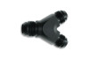 Torque Solution Adapter Fitting -8AN Flare Y to Dual -6AN Flare - TS-FTG-8YD6