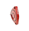 Torque Solution V2 Blow Off BOV Sound Plate (Red): Multiple Applications - TS-GEN-002R.2