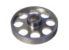 Torque Solution Lightweight Crank Pulley (Silver): Hyundai Genesis Coupe 3.8 2010+ - TS-GEN-005S