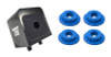 Torque Solution Shifter Bushing Combo: Hyundai Genesis Coupe 2010-2011 - TS-GEN-REAR-C10