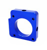 Torque Solution Throttle Body Spacer (Blue) Subaru WRX 2006-2014 / STI 2004-2015 - TS-TBS-027BU