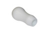 Torque Solution Delrin Tear Drop Tall Shift Knob (White): Universal 12x1.5 - TS-UNI-145W