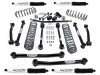 Tuff Country 18-23 Jeep Wrangler JLU (4 door Models Only) 4in Lift Kit (SX8000 Shocks) - 44100KN