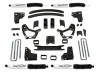 Tuff Country 86-89 4Runner 4in Lift Kit (w/2.5in Wide Rear U-Bolts SX8000) - 54800KN