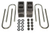 Tuff Country 80-97 Ford F-250 4wd (w/o Factory Overloads) 5.5in Rr Block & U-Bolt Kit Non-Tapered - 97060