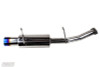 Turbo XS 02-07 WRX-STi Rear Muffler Assembly w/ Titanium Tip - WS02-RMA-TI