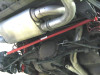 UMI Performance 82-02 GM F-Body Tubular Single Adjustable Panhard Bar - 2021-B