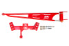 UMI Performance 82-92 GM F-Body Tunnel Mounted Trq. Arm Fits T5 TH350- No Loop - Red - 2214-R Photo - Primary