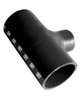 Turbosmart Hose Tee 3.00 ID 1.5 Spout - Black - TS-HT300150-BK