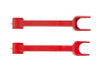 UMI Performance 16-24 Chevrolet Camaro Suspension Control Arm - Reds (Non-Adjustable) - 2550-R