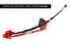 UMI Performance 70-81 GM F-Body Leaf Spring Traction Bars - 2628-B