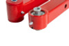 UMI 78-96 GM B-Body Boxed Extended Length Lower Control Arms w/Poly Bushings - Red - 3622-R