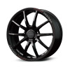 Versus VT125S 18X9.5 +45 5-112 Super Dark Gunmetal/MC/RAP (Red Clear) - WT1X45MA8J