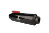 Aeromotive In-Line AN-12 Filter w/Shutoff Valve 100 Micron SS Element - Black Anodize Finish - 12332