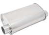 Vibrant StreetPower Oval Muffler 5in x 9in x 15in - 2.5in inlet/outlet (Offset-Offset Same Side) - 1129