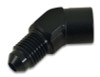 Vibrant -3AN to 1/8in NPT 45 Degree Adapter Fitting - 11300