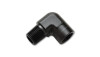 Vibrant 1/4in NPT Female to Male 90 Degree Pipe Adapter Fitting - 11341