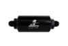 Aeromotive In-Line Filter - (AN -8 Male) 10 Micron Fabric Element Bright Dip Black Finish - 12377